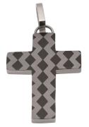 Firetti Kruishanger Religieuze hanger, gedeeltelijk IP-gecoat, glans, ...