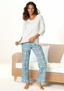 NU 20% KORTING: Arizona Pyjama met geruite broek (2-delig, 1 stuk)