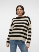 NU 20% KORTING: Vero Moda Trui met ronde hals VMELYA LS O-NECK BUTTON ...