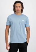 Alpha Industries Shirt met ronde hals BASIC T SMALL LOGO