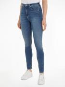 NU 20% KORTING: Calvin Klein Skinny fit jeans High rise skinny
