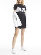 NU 20% KORTING: Calvin Klein Shirtjurk BLOCKING T-SHIRT DRESS