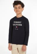 Tommy Hilfiger Shirt met lange mouwen TH LOGO TEE L/S