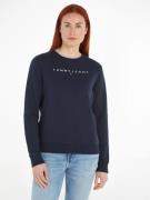 NU 20% KORTING: TOMMY JEANS Sweatshirt TJW REG LINEAR CREW EXT