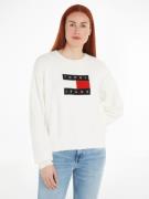 Tommy Jeans Curve Gebreide trui TJW CENTER FLAG SWEATER EXT