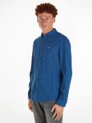 TOMMY JEANS Overhemd met lange mouwen TJM REG BRUSHED GRINDLE SHIRT