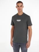NU 20% KORTING: Calvin Klein T-shirt CUT THROUGH LOGO T-SHIRT