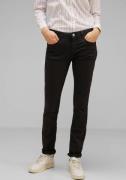 NU 20% KORTING: STREET ONE Slim fit jeans met een geruwde binnenkant