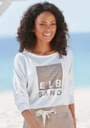 NU 20% KORTING: Elbsand Shirt met lange mouwen met logoprint