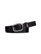 TOMMY JEANS Leren riem TJW OVAL 3.0