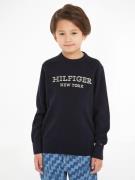 NU 20% KORTING: Tommy Hilfiger Gebreide trui MONOTYPE SWEATER met groo...