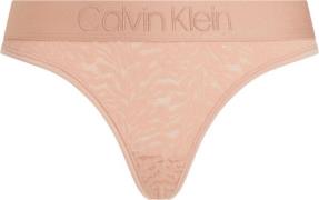 NU 20% KORTING: Calvin Klein Tanga THONG met logoband