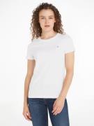 NU 25% KORTING: Tommy Hilfiger T-shirt HERITAGE CREW NECK TEE met tomm...