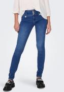 NU 20% KORTING: Only Skinny fit jeans ONLROYAL REG SK VIS BUT DET DNM ...