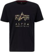 NU 20% KORTING: Alpha Industries Shirt met korte mouwen Camo PP T