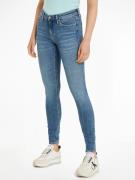 NU 25% KORTING: Calvin Klein Skinny fit jeans Mid rise skinny