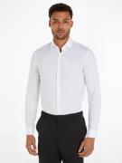 Calvin Klein Overhemd met korte mouwen TONAL STRUCTURE SLIM SHIRT