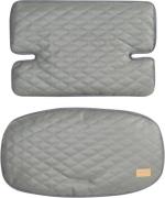 Roba® Stoelverkleiner Sit Up Luxe, stone gewatteerd, 2-delig (2-delig)