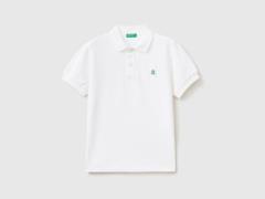 NU 20% KORTING: United Colors of Benetton Poloshirt met merklabel