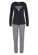 NU 20% KORTING: Vivance Dreams Pyjama met een grote frontprint (2-deli...