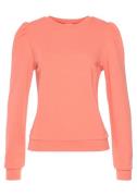 Lascana Sweatshirt met ruchemouwen