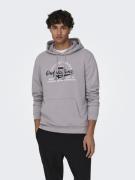 NU 20% KORTING: ONLY & SONS Hoodie ONSLENNY REG VINTAGE PRINT HOOD SWE...