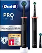 Oral B Elektrische tandenborstel Pro 3 3900 Dubbelpak 3 reinigingsstan...
