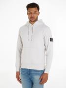 NU 20% KORTING: Calvin Klein Hoodie BADGE HOODIE met logopatch