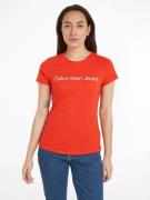 Calvin Klein T-shirt Institutional Logo 2-pack tee (Set van 2)