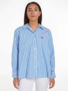 Tommy Hilfiger Overhemdblouse SMD STRIPE EASY FIT LS SHIRT