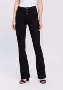 NU 20% KORTING: Arizona Bootcut jeans Met extra brede band