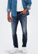 NU 20% KORTING: ONLY & SONS Straight jeans ONSWEFT REGULAR WB 0021 TAI...