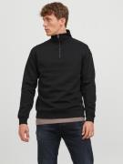 NU 20% KORTING: Jack & Jones Sweatshirt JJEBRADLEY SWEAT HALF ZIP NOOS