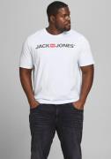 NU 20% KORTING: Jack & Jones PlusSize T-shirt CORP LOGO TEE