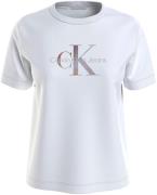 NU 20% KORTING: Calvin Klein Jeans Plus T-shirt PLUS DIFFUSED MONOLOGO...
