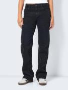 NU 20% KORTING: Noisy may Straight jeans NMYOLANDA NW WIDE JEANS BLACK...