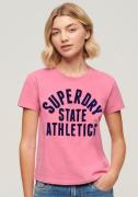 NU 25% KORTING: Superdry Shirt met print