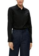 NU 25% KORTING: s.Oliver BLACK LABEL Klassieke blouse met verborgen kn...
