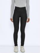 Noisy may Imitatieleren broek NMCALLIE HW SKINNY COATED PANTS NOOS