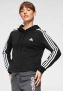 adidas Sportswear Hoodie ESSENTIALS CROPPED HOODY MET 3-STRIPES