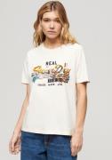 NU 20% KORTING: Superdry Shirt met print TOKYO VL RELAXED T SHIRT
