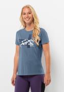 NU 20% KORTING: Jack Wolfskin T-shirt VONNAN S/S GRAPHIC T W