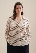 NU 20% KORTING: seidensticker Klassieke blouse Zwarte roos 3/4-mouwen ...