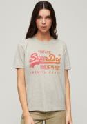 NU 25% KORTING: Superdry T-shirt TONAL VL GRAPHIC RELAXED TEE