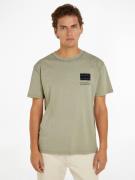 NU 20% KORTING: TOMMY JEANS T-shirt TJM REG ESSENTIAL CB FLAG TEE