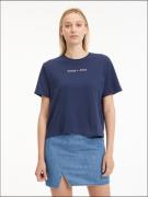 NU 20% KORTING: TOMMY JEANS Shirt met korte mouwen TJW CLS SERIF LINEA...