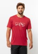 NU 20% KORTING: Jack Wolfskin T-shirt PEAK GRAPHIC T M