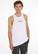 NU 20% KORTING: Tommy Jeans Plus Tanktop TJM REG TJ FLAG TANK TOP EXT