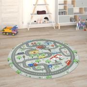 Paco Home Kindervloerkleed Chicos 559 Platweefsel, straten-speelkleed,...