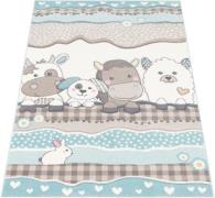 Paco Home Kindervloerkleed Cosmo 210 3d-design, schattig motief dieren...